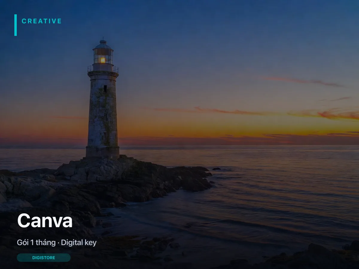 Ảnh bìa Canva — gói digital key 1 tháng